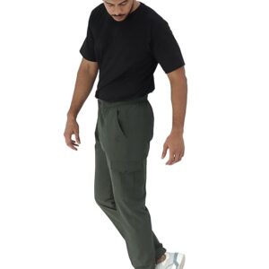 BBRO Men Solid Grey Track Pants