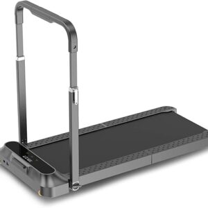 WALKINGPAD R2 Treadmill Running and Walking Folding Treadmill Manual Automatic Modes Foldable Walking Pad Non-Slip Smart LCD Display Fitness Equipment 12Km/Hr, Black